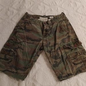 ⚜️ Smoke Rise Camo Cargo Shorts